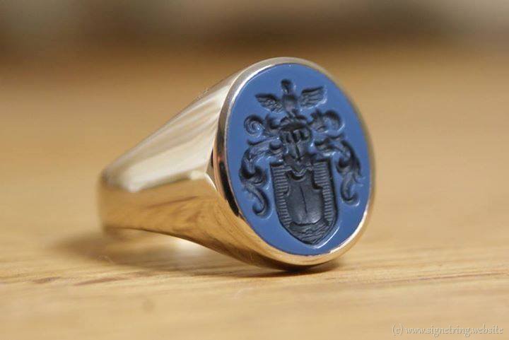 Ring signet rings zegelring