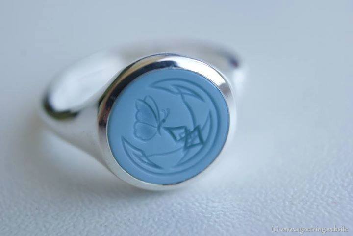 Signet rings engraved family ring stone engraving signetring