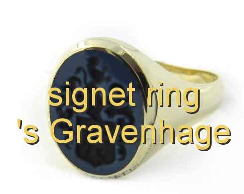 signet ring 's Gravenhage