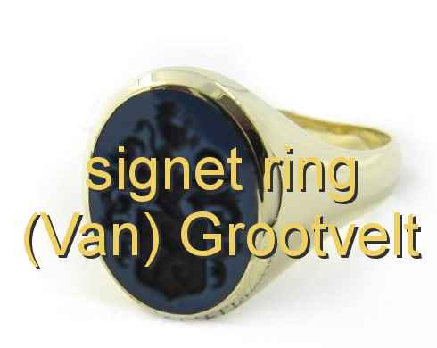 signet ring (Van) Grootvelt