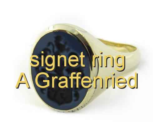 signet ring A Graffenried