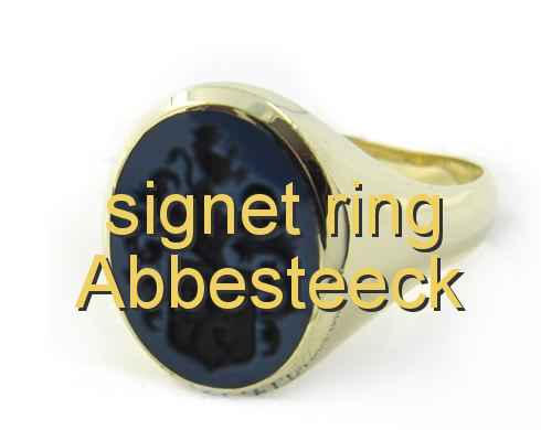 signet ring Abbesteeck