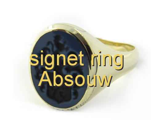 signet ring Absouw