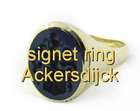 signet ring Ackersdijck