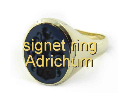 signet ring Adrichum