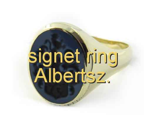 signet ring Albertsz.