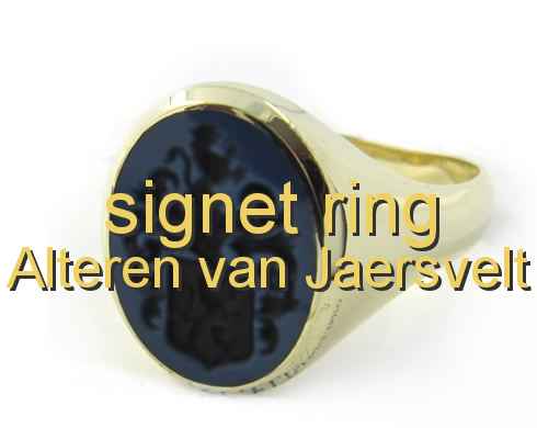 signet ring Alteren van Jaersvelt