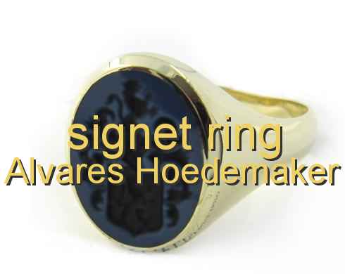 signet ring Alvares Hoedemaker