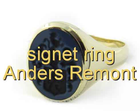 signet ring Anders Remont