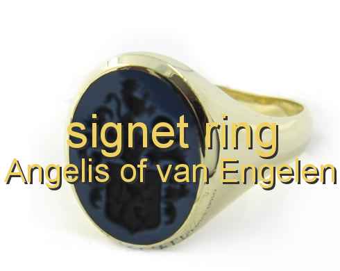 signet ring Angelis of van Engelen