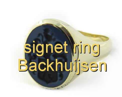 signet ring Backhuijsen