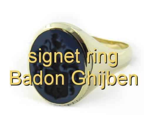 signet ring Badon Ghijben