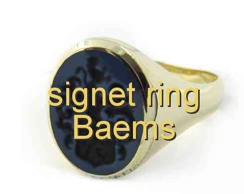 signet ring Baems