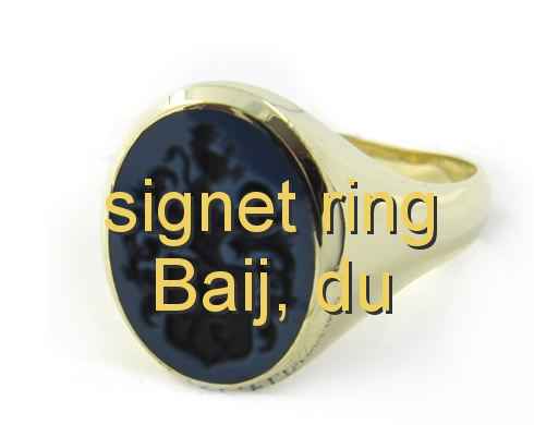 signet ring Baij, du