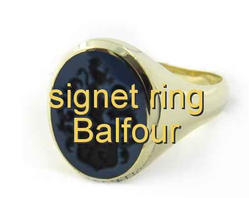 signet ring Balfour