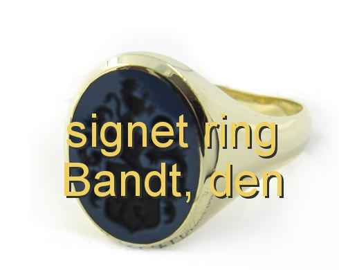 signet ring Bandt, den