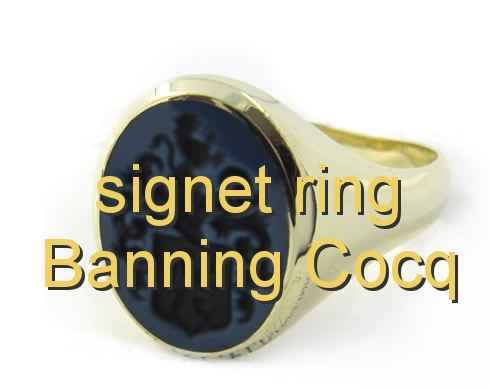 signet ring Banning Cocq