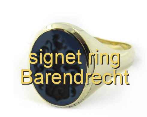 signet ring Barendrecht