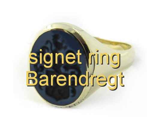 signet ring Barendregt