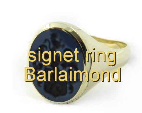 signet ring Barlaimond