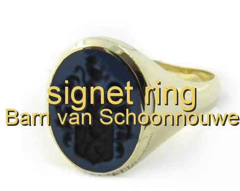 signet ring Barn van Schoonnouwe