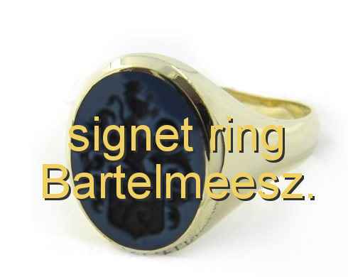 signet ring Bartelmeesz.