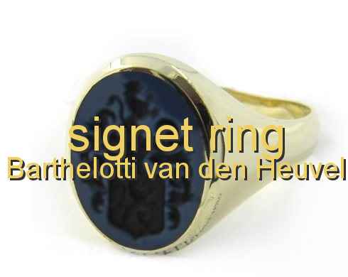 signet ring Barthelotti van den Heuvel