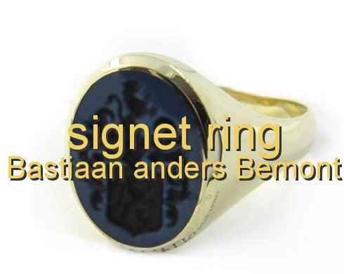 signet ring Bastiaan anders Bemont