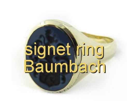 signet ring Baumbach