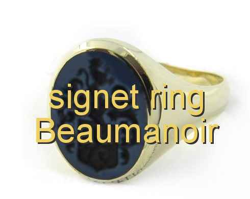 signet ring Beaumanoir