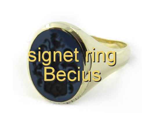 signet ring Becius