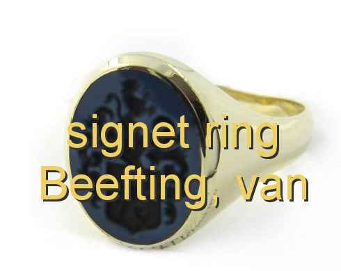 signet ring Beefting, van