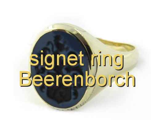 signet ring Beerenborch