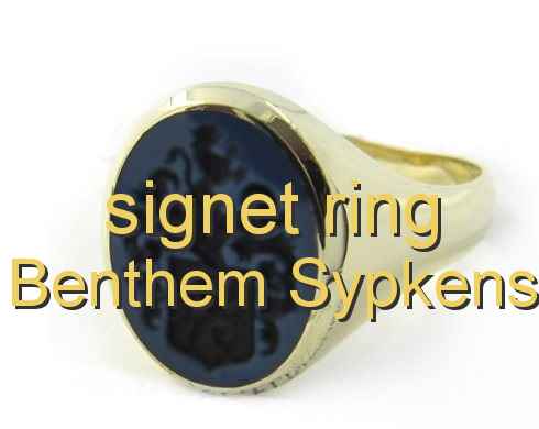 signet ring Benthem Sypkens