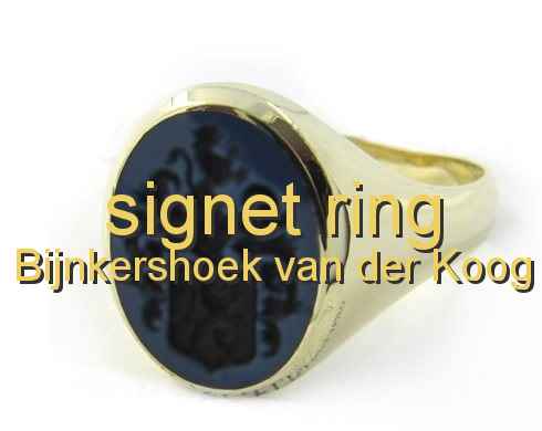 signet ring Bijnkershoek van der Koog