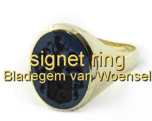 signet ring Bladegem van Woensel