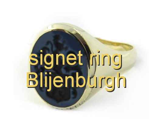 signet ring Blijenburgh