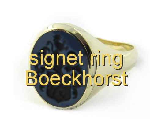 signet ring Boeckhorst