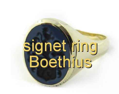 signet ring Boëthius