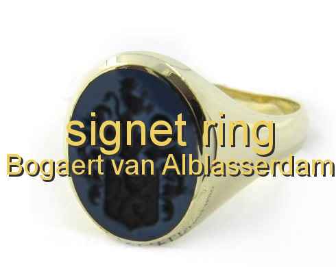 signet ring Bogaert van Alblasserdam