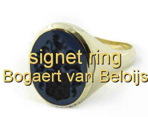 signet ring Bogaert van Beloijs