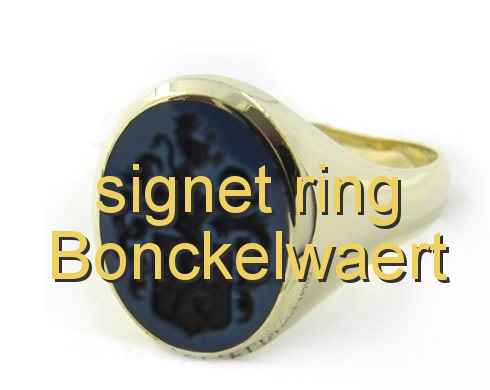 signet ring Bonckelwaert