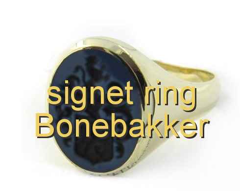 signet ring Bonebakker