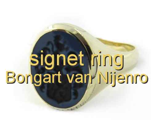 signet ring Bongart van Nijenro