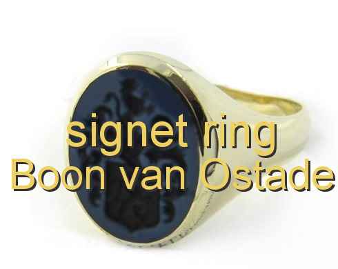 signet ring Boon van Ostade