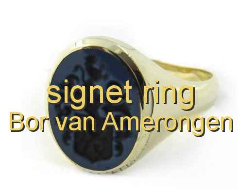 signet ring Bor van Amerongen