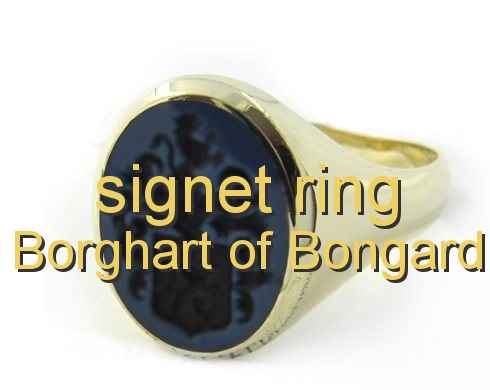 signet ring Borghart of Bongard