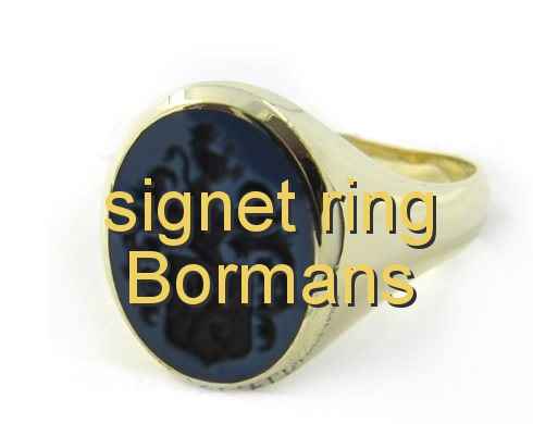 signet ring Bormans