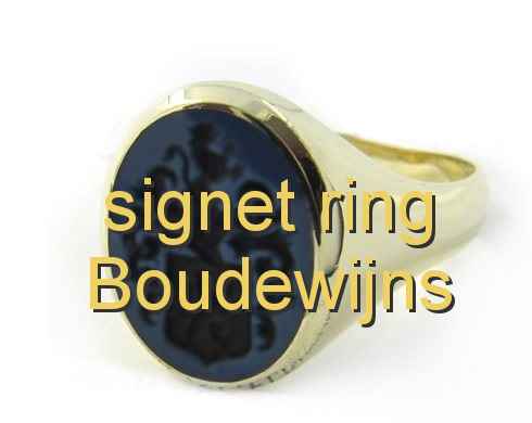 signet ring Boudewijns