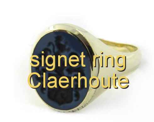 signet ring Claerhoute